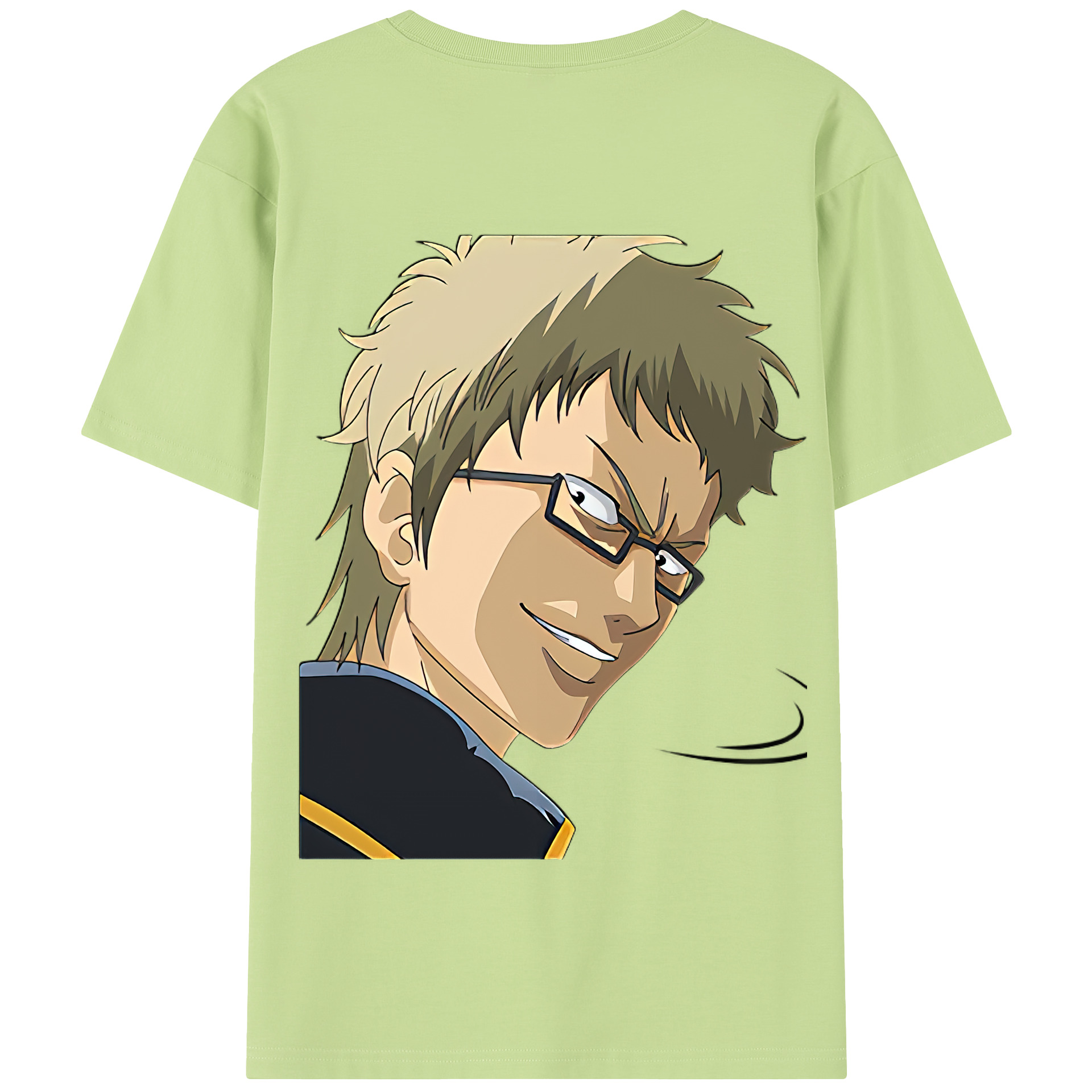 （画像用） ぎんたま 坂田銀時（さかたぎんとき） 神楽 志村新八（しむら しんぱち） GINTAMA Sakata Gintoki Kagura Shimura Shinpachi 綿100％半袖Tシャツ（背面プリント）
